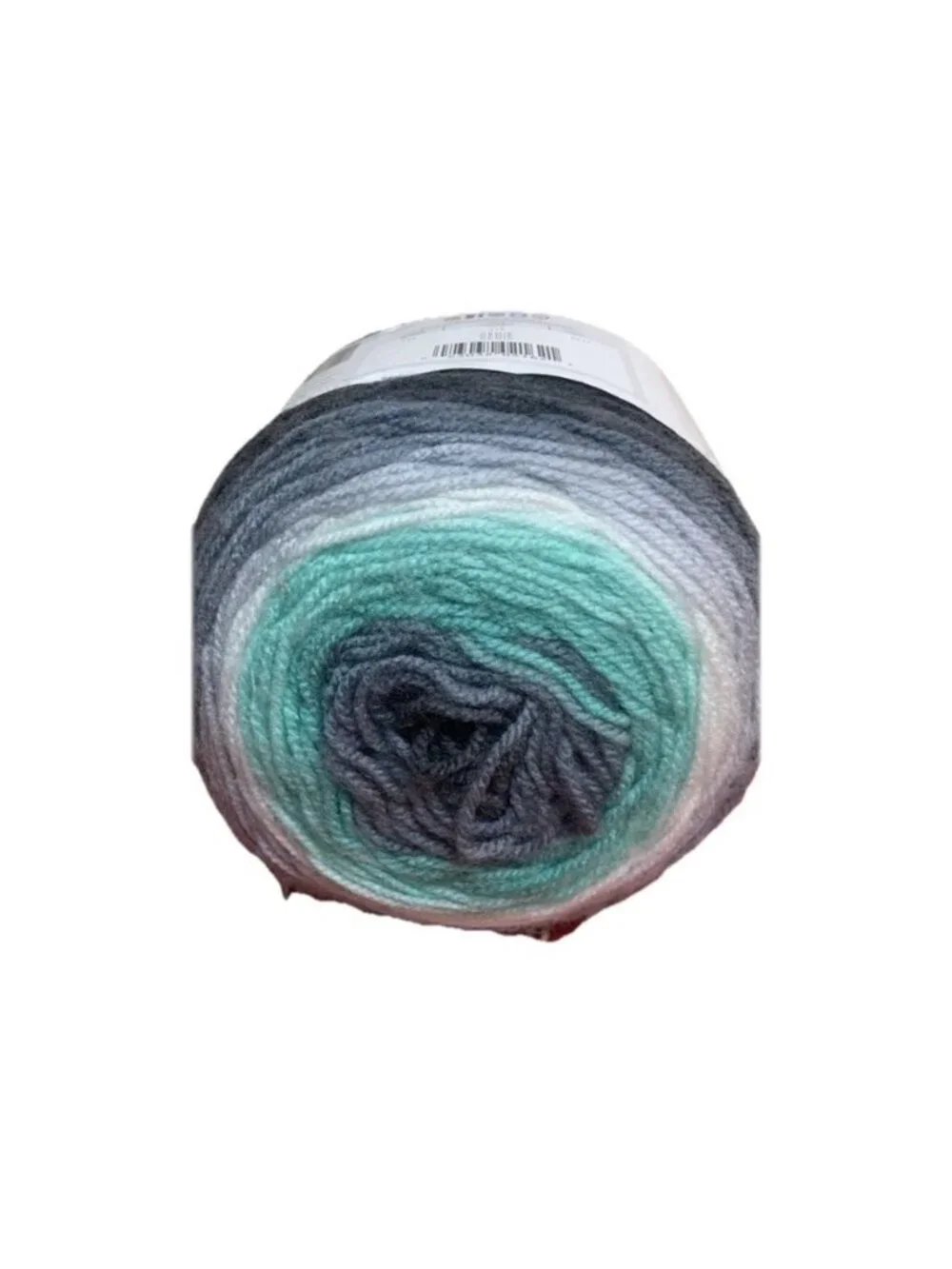 2 New Skeins Lion Mandala Genie 5.3 Oz 590 Yards Aqua Teal Gray Yarn